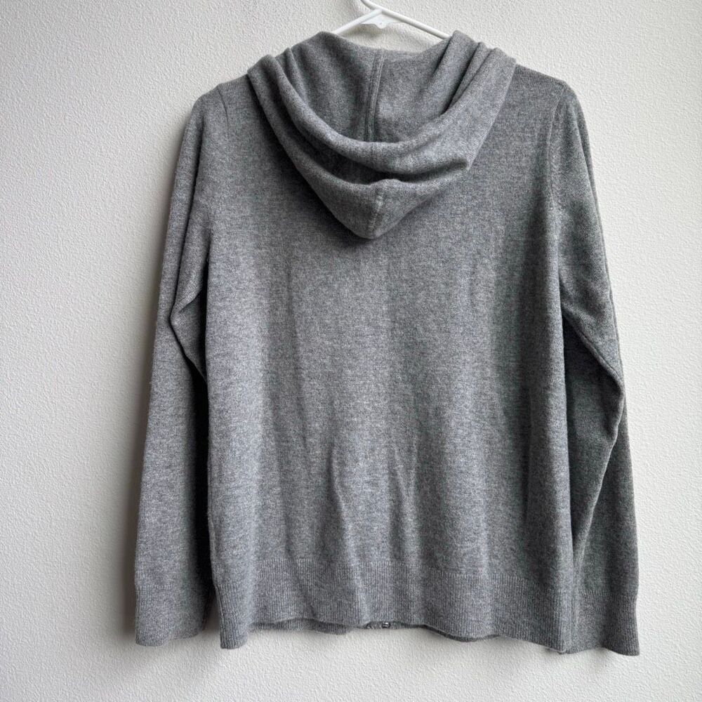 Quince 100% Mongolian Cashmere Full Zip Up Hoodie Sweatshirt Sweater Small - Picture 7 of 7